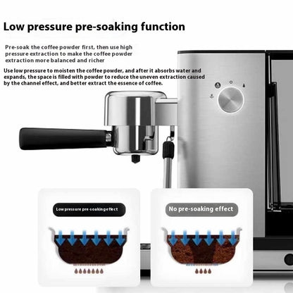 Household Semi-automatic Espresso Coffee Machine